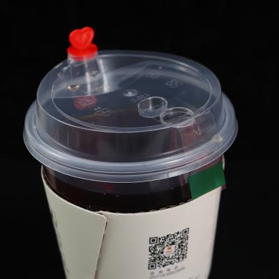 China Waterproof Logo Customized Sealing Tape Stick On Paper Bag Juice Cup Cake Box Takeout Food Sealing Sealing for sale