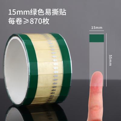 China Waterproof Estape Tape With Food Grade Glue To Stick On Clothing Bag Coffee Cup And Cake Box for sale