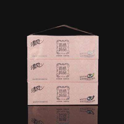 China Waterproof adhesive transparencies carry handle with strong adhesion to transport the goods for sale