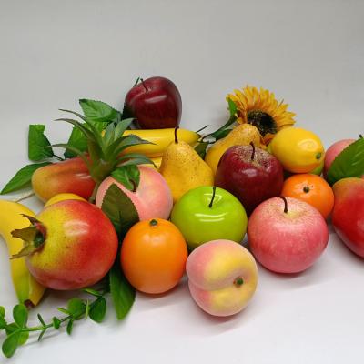 China Wholesale Party Home Decoration Kitchen Room Artificial Fruit Moss Fruit New Year Kitchen Decoration for sale