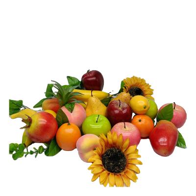 China PVC Foam Factory Selling Artificial Fruits And Vegetables Foam Fruit Restaurant Decoration for sale