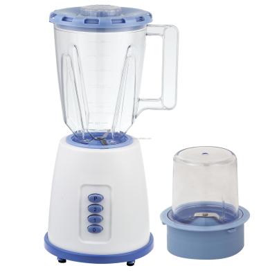 China Multifunctional CE ROHS 350W 2 in 1 2 Speeds 1.5L Plastic Pot Blender Electric Food Blender Table Blender for sale