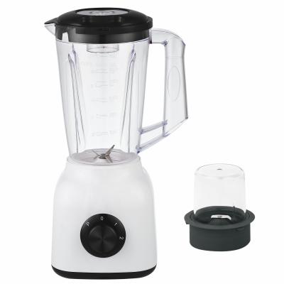 China 350W Multifunctional 2 in 1 2 Speeds 1.5L Plastic Jar Food Blender Electric Table Blender for sale