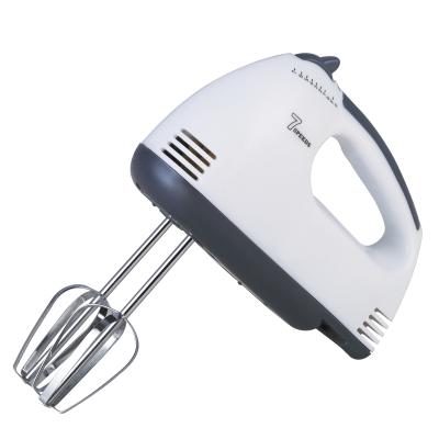 China Household 150W 7 Knob Ejector Beater CE ROHS 7 Speeds Plastic Electric Hand Blender Egg Mixer Egg Beater for sale