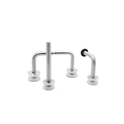 China Manufacturer Custom Adjustable Stainless Steel Stair Handrail Balustrade Post Bracket 20*21cm for sale