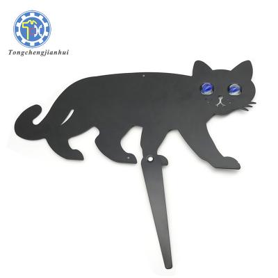 China Minimalist Outdoor Adjustable Statues Cat With Pinball Eyes For Garden Ornaments for sale