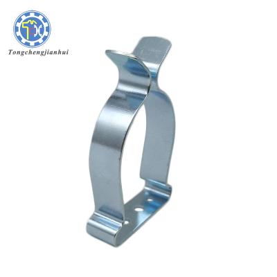 China Metal Clip for Latest Electric Custom Customized Cable Clamp Metal Clip Sheet Metal Cable Clamp Stainless Steel Customized Cable Clamp for sale