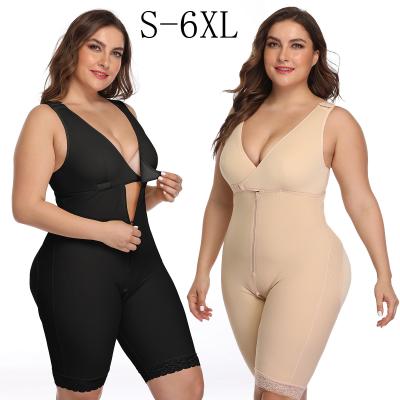 China Antibacterial Wholesale Butt Lifter High Compression Fajas Colombianas Plus Size Belly Creams Full Body Women Seamless Jumpsuit Shapewear for sale