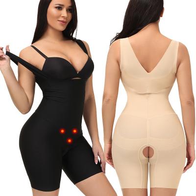 China Anti-Bacterial Bodysuit shorts open crotch Wholesale Women Tummy Control Faja Waist Trainer Colombianas Shaper Body shapers Shapewear bodysuit for sale