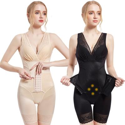 China Women Full Body Shaper Waist Trainer Corset Open Bust Shaper Waist Trainer Breathable Adjustable Shapewear Women for sale