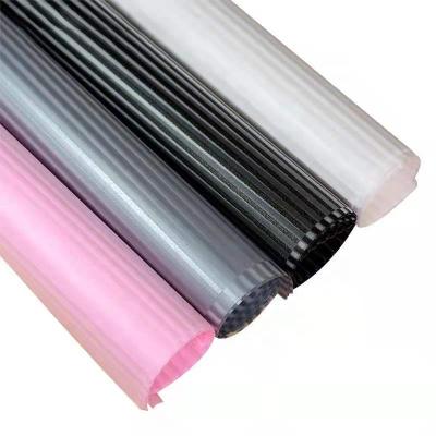 China Wholesale Greaseproof Waterproof Striped Paper For Flower Wrapping Bouquet Package Flower Floral Paper Supplies for sale