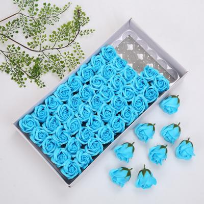 China Party new product ideas 2021 2022 valentines day gift artificial heartwood bath soap roses auchentoshan for girlfriend for sale