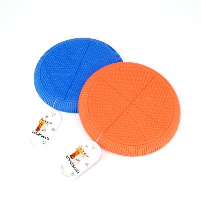 China Wholesale Viable Multifunctional Frisbee Dog Toys Rubber Pet Chew Toys Puzzle Pet Toys for sale