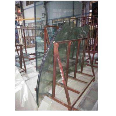 China Never Fade Clear Curved Glass For Skylight for sale