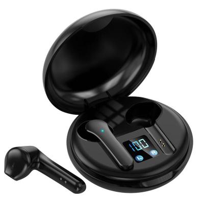 China JS82 Tws Mini Auto Pairing In-Ear Earphone 5.0 Sports Gaming Headset Led Display Wireless Earbuds Earphone JS82 for sale