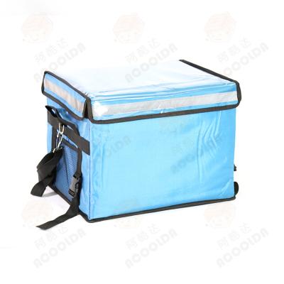 China Waterproof Aluminum Foil Outdoor Commercial Pizza Hot Delivery Insulated Bags for sale