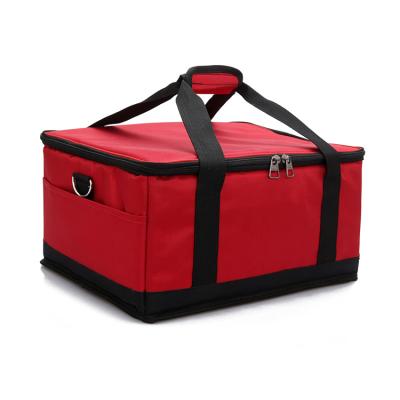 China Waterproof Hot Cold Cooler Food Insulated Delivery Bag Motorcycle for sale