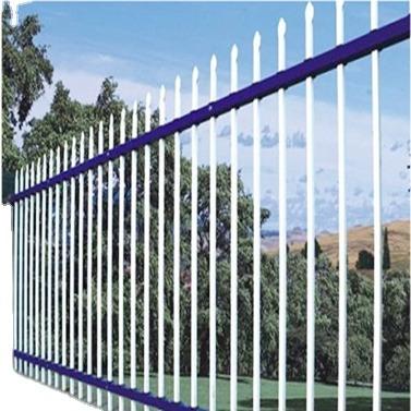 China Easily Assembled Security Metal Fence Outdoor Privacy Galvanized Steel Panel Steel Panel Garden Fence for sale