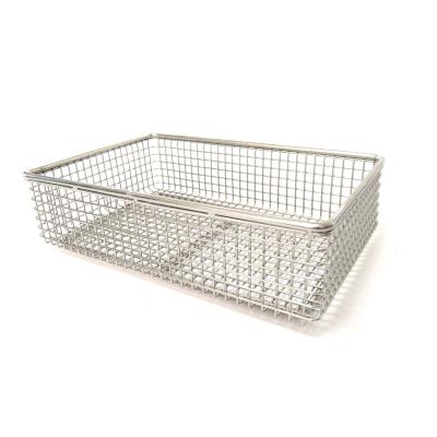 China Sustainable Stainless Steel Wire Mesh Basket for sale