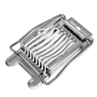 China Stainless Steel Kitchen Tool Viable Egg Slicer Preserved Slicer for sale