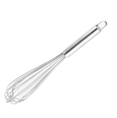 China Viable Manual 8 Inch Stainless Steel Egg Beater Kitchen Egg Tool for sale