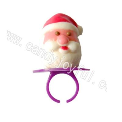 China Natural Hard Christmas Ring Candy for sale