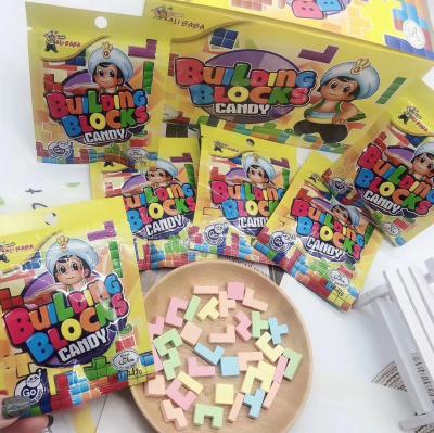 China Glucose Hot Sale Kids Building Blocks Candy Dextrose Candy for sale