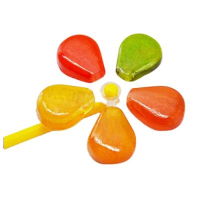 China Normal Kosher Kosher Rotating Colorful Novelty Lollipop Fruit Rainbow Hard Candy Hard Candy Toy for Kids Children for sale