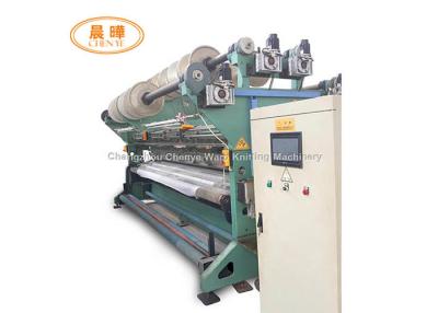 China Fully Automatic Mosquito Net Knitting Machine Working Width 80 - 180 Inches for sale