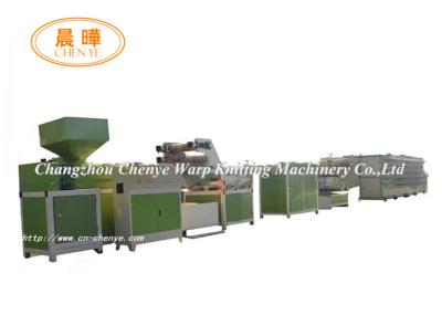 China Compact PVC Profile Extrusion Machine , High Speed Flat Yarn Making Machine for sale