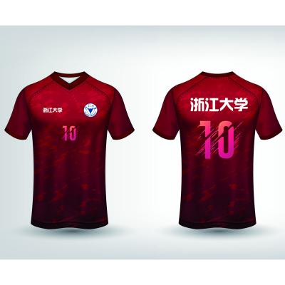 China Hot Sale High Quality Comfortable Quick Dry Breathable Football Soccer Uniform Team Uniforms Soccer Sets for sale