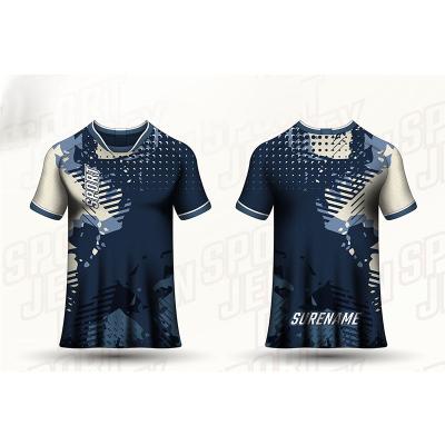 China Sets Newest Design 2022 Quality Custom Top Thai Uniform Custom Popular Club Soccer Shirt Football Shirt for sale