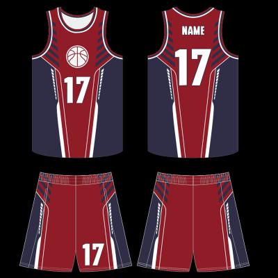 China Breathable Customize Design Factory Price Basketball Uniforms Best Quality Basketball Uniforms Breathable Basketball for sale