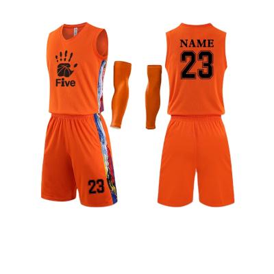 China OEM Breathable Sublimation Customize Design Basketball Uniform Tank Tops For Custom Made Good Quality Uniforms Mens Basketball Basketball Uniforms for sale