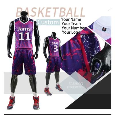 China OEM Antibacterial Direct Basketball Tank Top Manufacturer Custom Basketball Tank Top Set Blank Basketball Tank Tops Uniform for sale