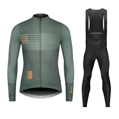 China 2021 hot sale men mtb long sleeve breathable quick dry tank top cycling set for sale