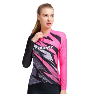 China New Jersey Breathable Bicycle Cycling MTB Shirts MTB Long Sleeve Cycling Quick Dry Tank Top For Women for sale