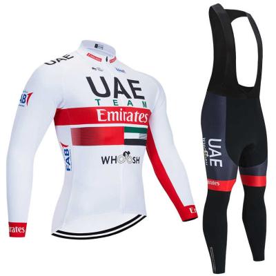 China Breathable Customize Men Long Sleeve Bib Long Tank Top OEM Team Pro Cycling Bibset for sale