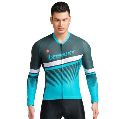 China 2021 Long Sleeve Cycling Breathable Cycling Jersey Men's Cycling Mtb De Hombre De ropa deportiva de ciclismo Para de china for sale