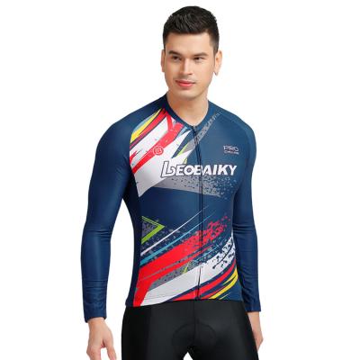 China Breathable Bike Oroad Clothes Cycling Jersey Cycling Plain For Mens Long Sleeve for sale