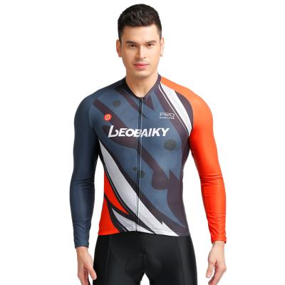 China New Design Breathable Mens Cycling Top Mens Cycling Tank Top Long Sleeves Sublimation Cycling Shirts&Tops for sale