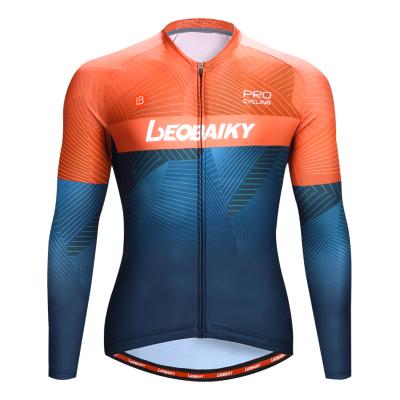 China Breathable Cycling Long Slave Jersey Sets Waterproof Long Sleeve For Men for sale