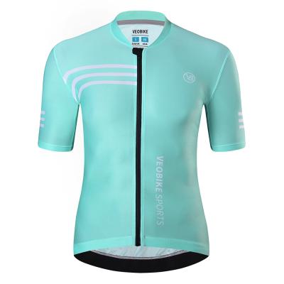 China OEM Bicycle Sublimation Breathable Waterproof Cut and Sew Crop Top Sublimation Shirt Recycling Top for sale