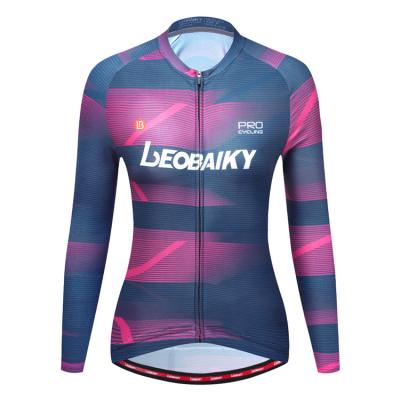 China Breathable Women High Waist Bike Sport Shirts Cycling Apparel Bicycle Wear For Girls for sale