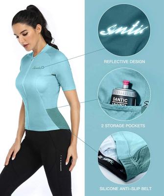 China 2021 New Breathable Fashion Women Cycling To Wear OEM for sale