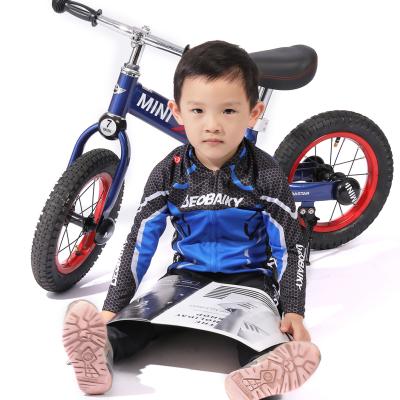 China Breathable Boys Outdoor Bike Wear Bicycle Clothes Long Suit Breathable Cycling Jersey Set For Kids for sale