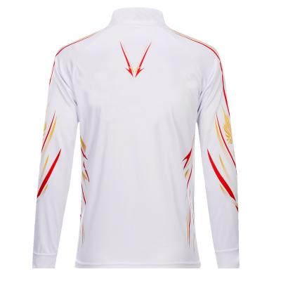 China Antibacterial Long Sleeve T-Shirt With Hood Fishing Sleeve Fishing Shirts UV Protection Quick Dry for sale