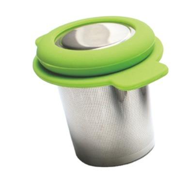 China Best Seller Sustainable Home Using Silicone Stainless Steel Tea Infuser for sale