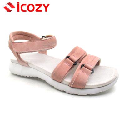 China Latest DM Ladies Beach Sandals Women Casual Flat Shoes for sale