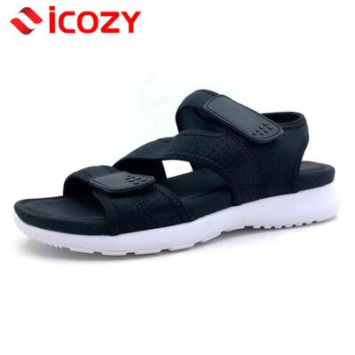 China DM China Wholesale Beach Sandals Women Flat Sandals for sale